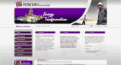 Desktop Screenshot of petrodevng.com